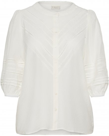 Kaffe Curve Liwa Shirt Chalk - Cămăși - 