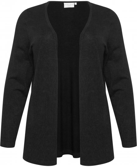 Kaffe Curve Farsia Cardigan Negru intens - Pulovere & hanorace - 