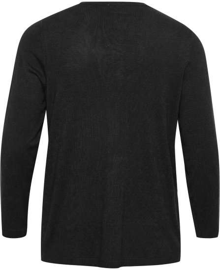 Kaffe Curve Farsia Cardigan Negru intens - Pulovere & hanorace - 