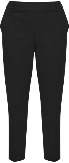 Kaffe Curve Sakira Pantaloni lungi Negru intens - Blugi & Pantaloni pentru Femei Mărimi Mari – Plus Size - 