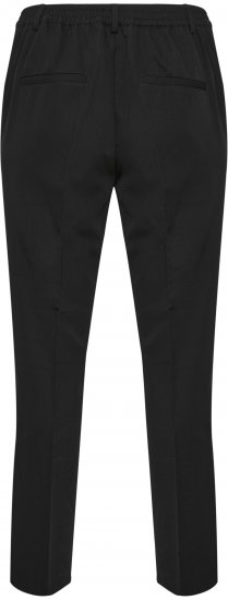 Kaffe Curve Sakira Pantaloni lungi Negru intens - Blugi & Pantaloni pentru Femei Mărimi Mari – Plus Size - 