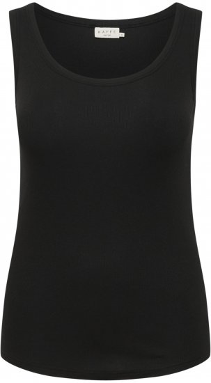 Kaffe Curve Carina Maiou Negru intens - Tricouri - 