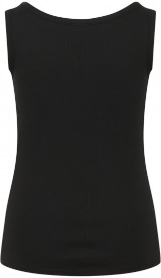 Kaffe Curve Carina Maiou Negru intens - Tricouri - 