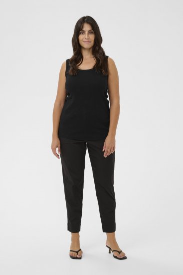 Kaffe Curve Carina Maiou Negru intens - Tricouri - 