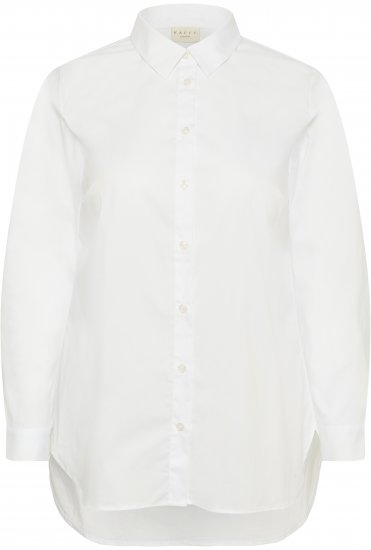 Kaffe Curve Laina Shirt Optical White - Cămăși - 