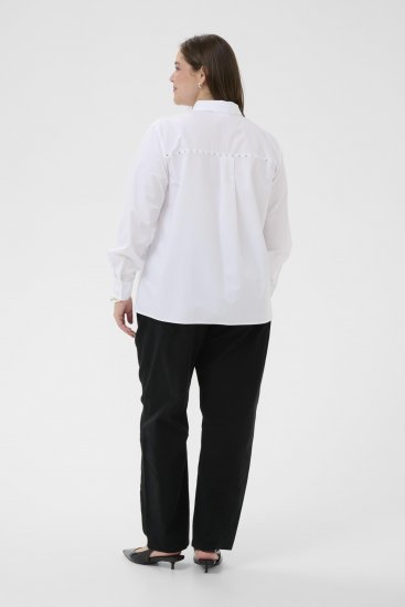 Kaffe Curve Janni Shirt Optical White - Cămăși - 