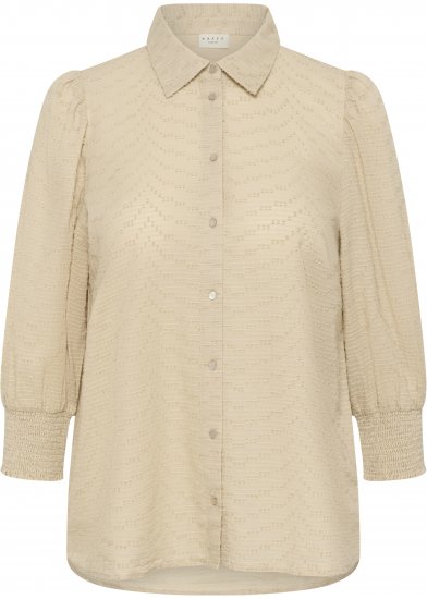 Kaffe Curve Penelopia Shirt Feather Grey - Cămăși - 