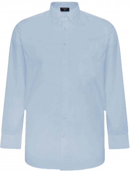 Espionage SH150 Plain Long Sleeve Shirt Blue - Cămăși cu mâneci lungi - 