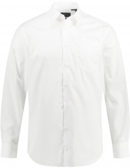 JP1880 Shirt Business Modern Fit White TALL - ÎMBRĂCĂMINTE BĂRBAȚI MT-6XLT - Tall dimensiuni bărbați