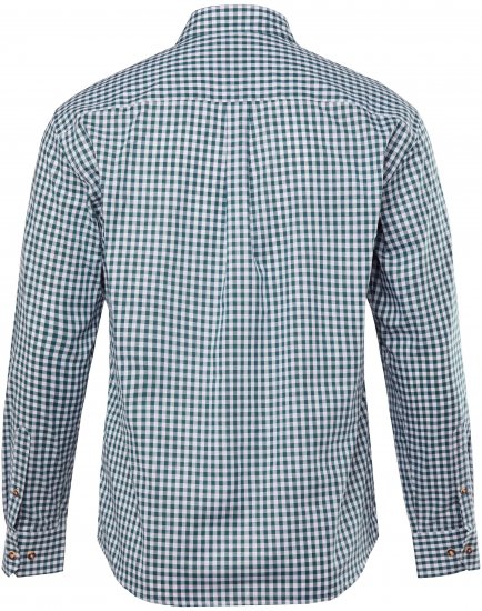 JP1880 Shirt Checked Traditional Long Sleeve Jade - Ținute de sărbătoare - Ținute de sărbătoare – Pentru a sărbători cu stil și confort