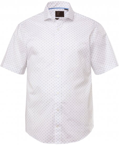 JP1880 Business Modern Fit Short Sleeve Shirt TALL Off-White - TALL cămăși - 
