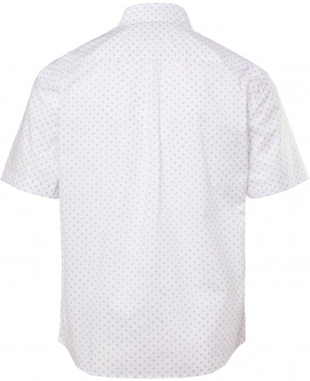 JP1880 Business Modern Fit Short Sleeve Shirt TALL Off-White - TALL cămăși - 