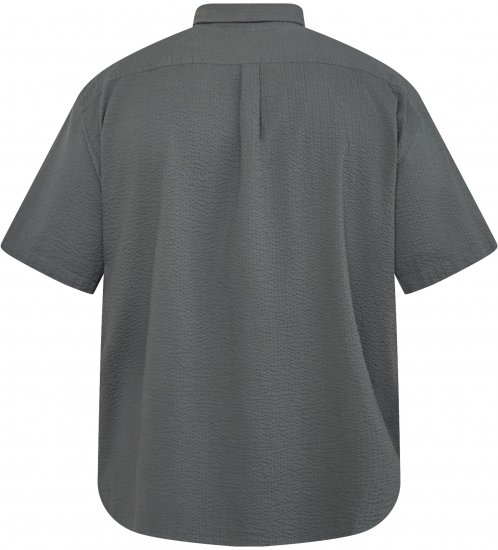 North Latitude 61306 Overshirt cu Mânecă Scurtă Verde Închis - Cămăși - Cămăși Bărbați Mărimi Mari