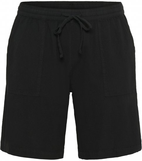 Kaffe Curve Nana Liah Pantaloni scurți Negru - Blugi & Pantaloni pentru Femei Mărimi Mari – Plus Size - 