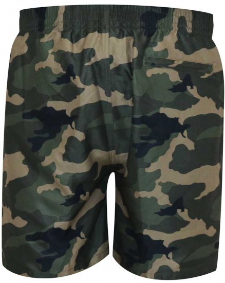 D555 Kody Camo Printed Swimshorts Khaki - Costum baie - Sort Baie Bărbați Mărimi Mari