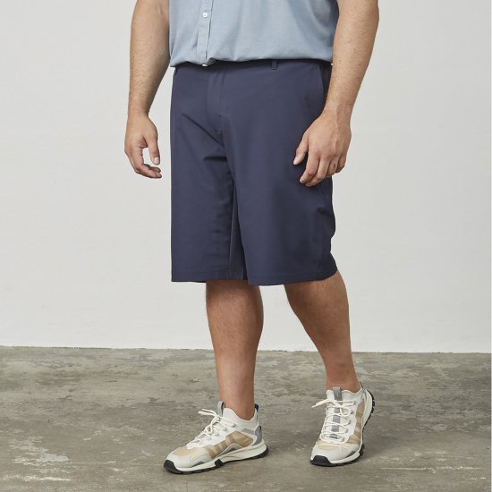 North Latitude Cool Effect Comfort Fit Shorts Blue - Pantaloni scurți - Pantaloni Scurți Mărimi mari Bărbați 