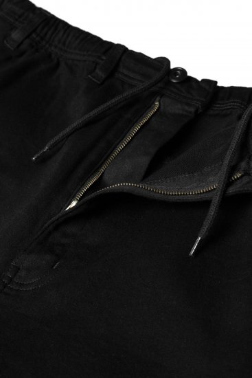 Espionage LW166 Cargo Shorts Black - Pantaloni scurți - Pantaloni Scurți Mărimi mari Bărbați 