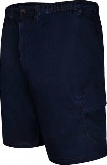 Espionage LW166 Cargo Shorts Indigo - Pantaloni scurți - Pantaloni Scurți Mărimi mari Bărbați 
