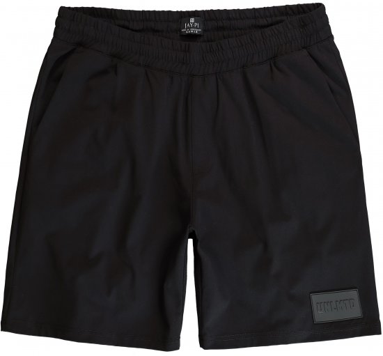 JAY-PI Bermuda FLEXNAMIC® Shorts Black - Pantaloni scurți - Pantaloni Scurți Mărimi mari Bărbați 