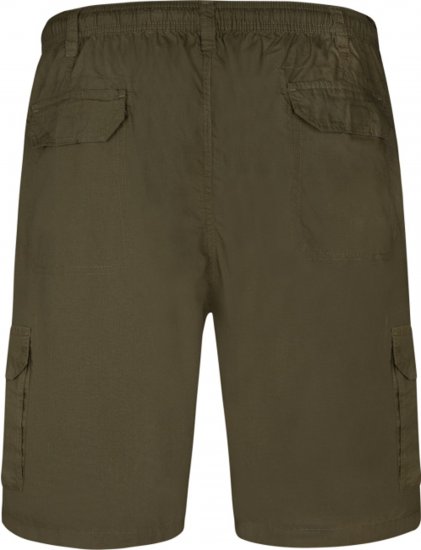 Espionage ST042 Cargo Shorts Olive - Pantaloni scurți - Pantaloni Scurți Mărimi mari Bărbați 