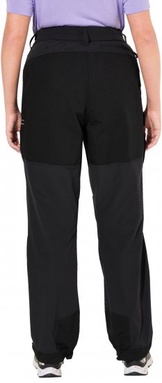 Ulla Popken HYPRAR Multifunctional Durable Inset Trekking Pants Black - Blugi & Pantaloni pentru Femei Mărimi Mari – Plus Size - 