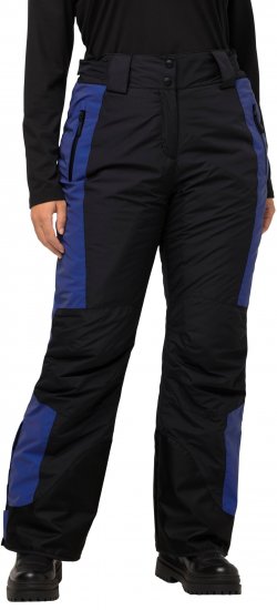 Ulla Popken Ski Pants Reflector Waterproof Velcro Closure Snow Gaiter Black - Blugi & Pantaloni pentru Femei Mărimi Mari – Plus Size - 