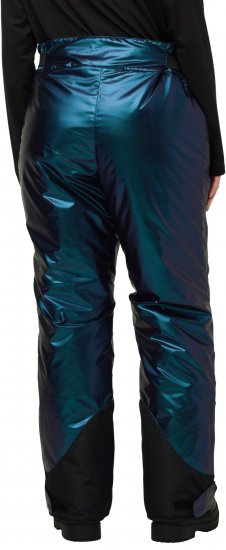 Ulla Popken Ski Pants Water-Repellent MBlue-Of-Pearl Velcro Closure Snow Gaiter Blue - Blugi & Pantaloni pentru Femei Mărimi Mari – Plus Size - 