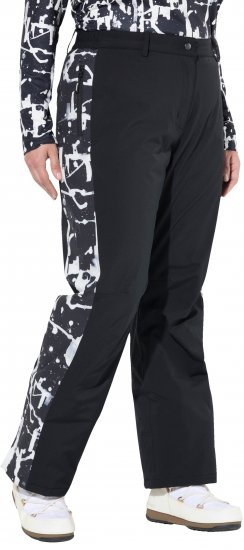 Ulla Popken Hyprar Functional Trousers Waterproof Velcro Closure Snow Gaiter Black - Blugi & Pantaloni pentru Femei Mărimi Mari – Plus Size - 