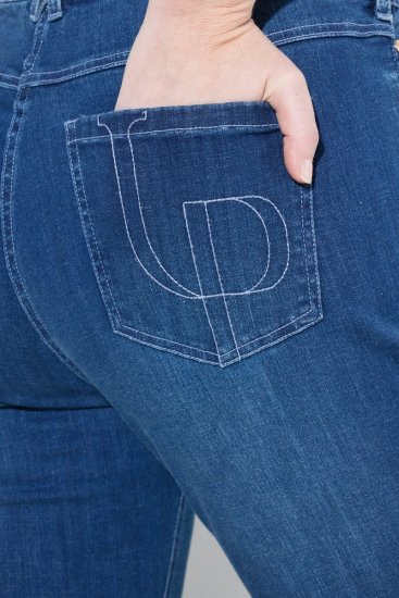 Ulla Popken Stretch Fit Bootcut Jeans Blue Denim - Ulla Popken - Ulla Popken Îmbrăcăminte Plus-Size
