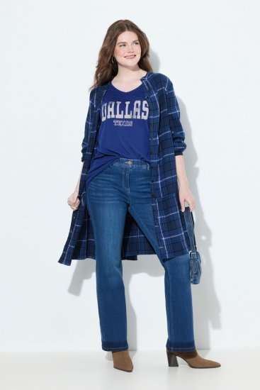 Ulla Popken Stretch Fit Bootcut Jeans Blue Denim - Ulla Popken - Ulla Popken Îmbrăcăminte Plus-Size