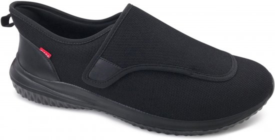 D555 Shelvey Kingsize Open Top Knitted Shoe Black - Sneakers & adidași - 