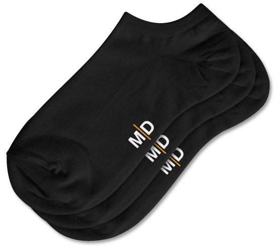 Motley Denim William Pachet 3 perechi șosete scurte Negru - Lenjerie intimă & costum baie - Lenjerie Intimă Bărbați Mărimi Mari
