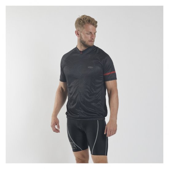 North Latitude Sport Bike Shirt Black - Îmbrăcăminte pentru ciclism - 