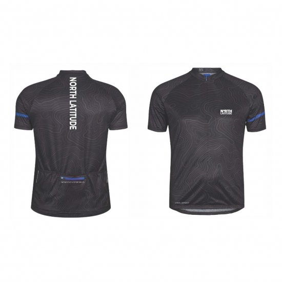 North Latitude Cycling Shirt Black - Îmbrăcăminte pentru ciclism - 