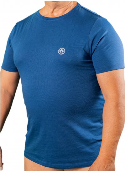 20 Nodi Mezzogiorno Sports T-Shirt Royal Blue - Tricouri - Tricouri Bărbați Mărimi Mari