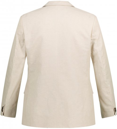 JP1880 Kos Linen Blend Jacket Sand - Costume - Costume Bărbați mărimi mari