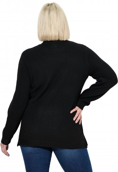 Ulla Popken Whimsical Holiday Sweater Black - Pulovere & hanorace - 