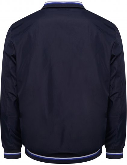 Kam Jeans 444 Premium Harrington Jacket Navy - Geci - Geci Bărbați Mărimi Mari