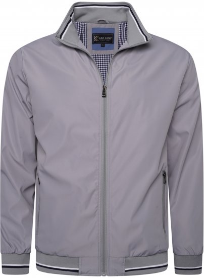 Kam jeans 444 Premium Harrington Jacket Silver - Geci - Geci Bărbați Mărimi Mari