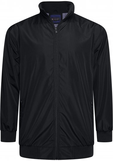 Kam jeans 445 Premium Harrington Jacket Black - Geci - Geci Bărbați Mărimi Mari