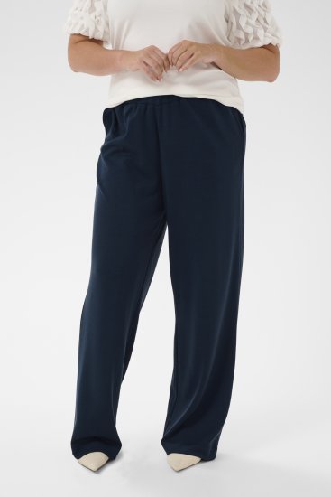 Kaffe Curve Annia Sweatpants Navy - Pantaloni jogger - 