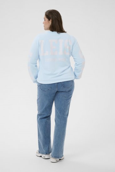 Kaffe Curve Mila Sweatshirt Nantucket Breeze Blue - Hanorace fără glugă - 