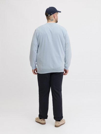 Jack & Jones Brandon Sweatshirt Blue - Pulovere & hanorace - Pulovere & Hanorace Bărbați Mărimi Mari