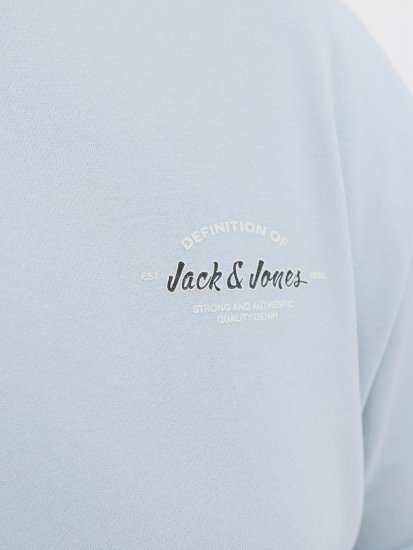 Jack & Jones Brandon Sweatshirt Blue - Pulovere & hanorace - Pulovere & Hanorace Bărbați Mărimi Mari