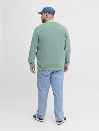 Jack & Jones Brandon Sweatshirt Turquoise - Pulovere & hanorace - Pulovere & Hanorace Bărbați Mărimi Mari