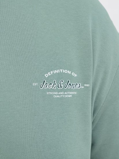 Jack & Jones Brandon Sweatshirt Turquoise - Pulovere & hanorace - Pulovere & Hanorace Bărbați Mărimi Mari