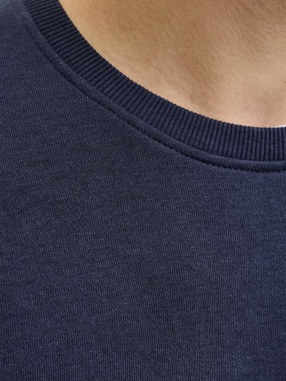 Jack & Jones Brandon Sweatshirt Navy - Pulovere & hanorace - Pulovere & Hanorace Bărbați Mărimi Mari