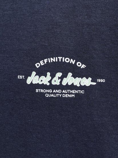 Jack & Jones Brandon Sweatshirt Navy - Pulovere & hanorace - Pulovere & Hanorace Bărbați Mărimi Mari
