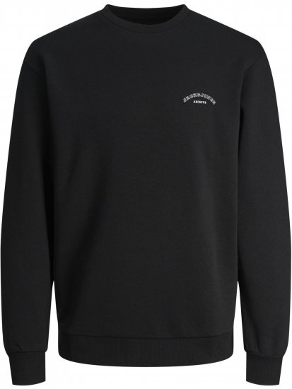 Jack & Jones College Logo Sweatshirt Black - Pulovere & hanorace - Pulovere & Hanorace Bărbați Mărimi Mari
