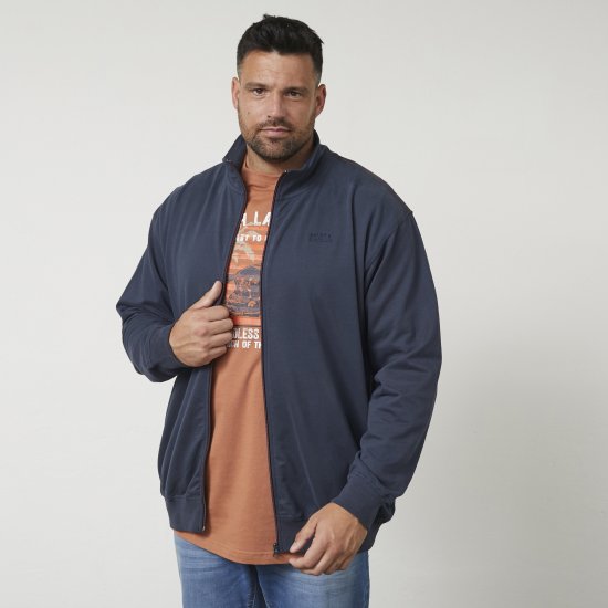 North Latitude 61140 Cardigan Sweat Moale Bleumarin - Pulovere & hanorace - Pulovere & Hanorace Bărbați Mărimi Mari